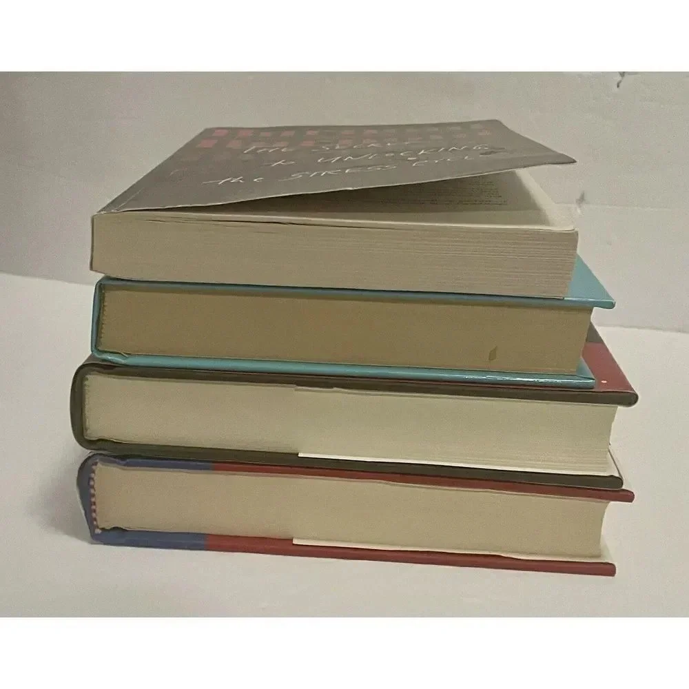 Lot of 4‎ Self Help Books (3 Hardcover, 1 Paperback) See Description For Titles